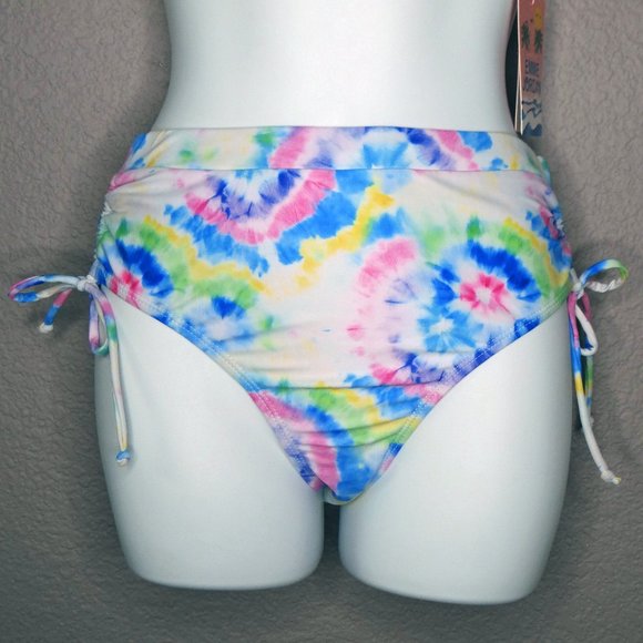 Emme Jordan 2 Piece / Bikini  Tie Dye Print Swimsuit Size Small NWT - Picture 5 of 10
